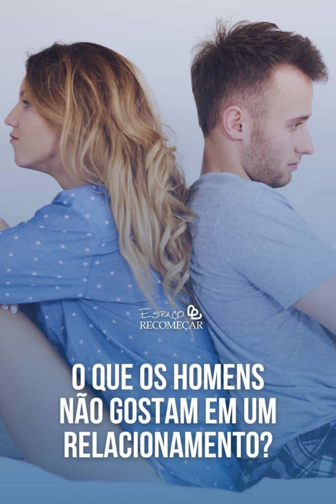 porque os homens precisam de um tempo