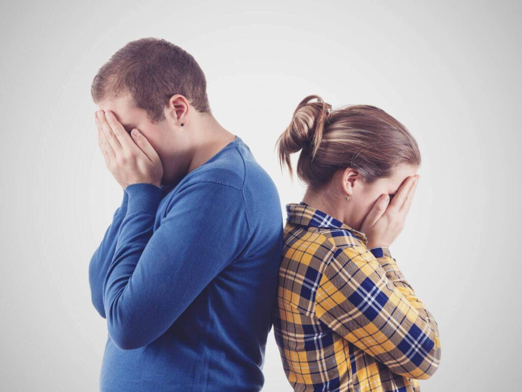 Como é o comportamento após separação? comportamento apos separacao