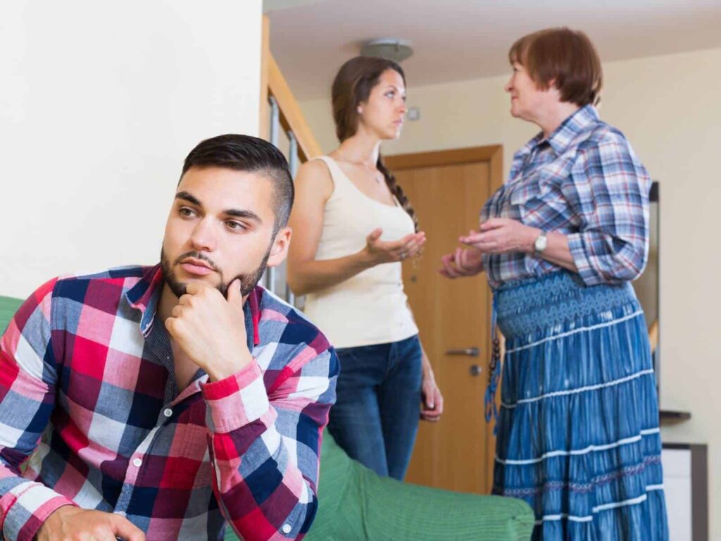 meu marido nao gosta da minha familia