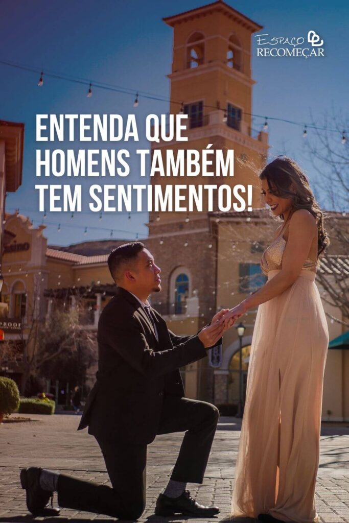 Entenda que homens também tem sentimentos! homens sofrem por amor