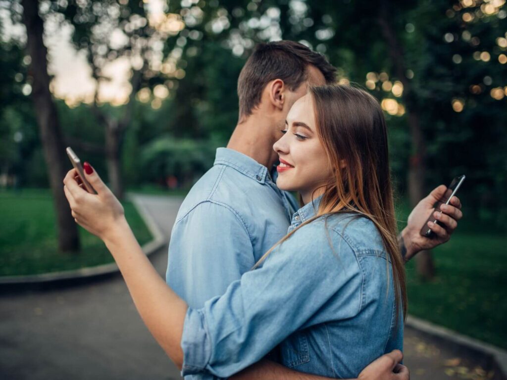 como posso passar menos tempo no celular quando estiver com o parceiro